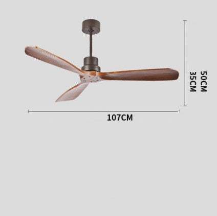 Modern Simple Living Room Ceiling Fan Lamp