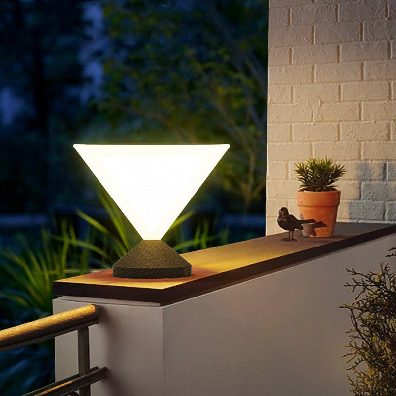 Solar Lamp Post Garden Light Outdoor Waterproof Simple