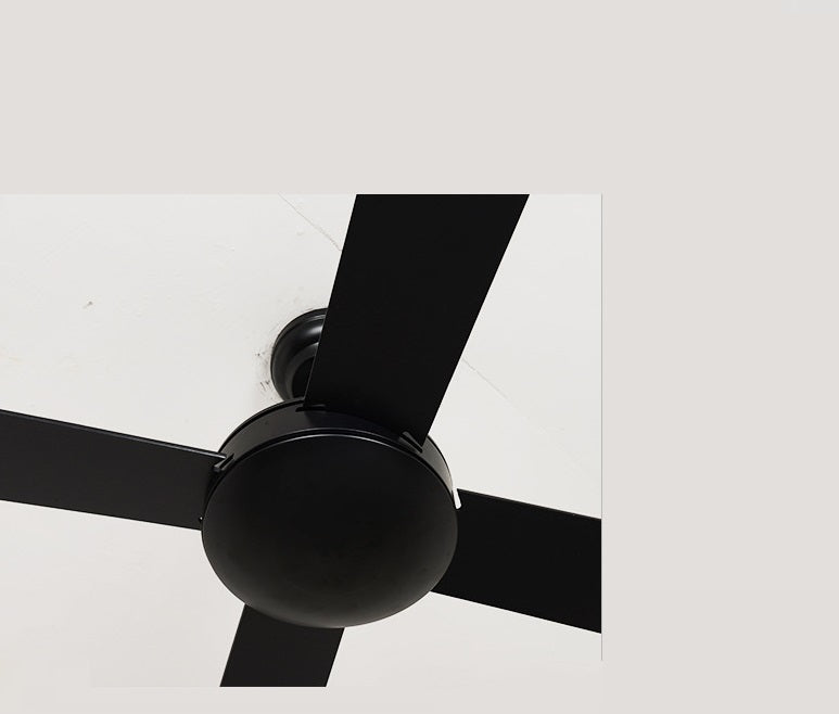 Black American Retro Ceiling Fan