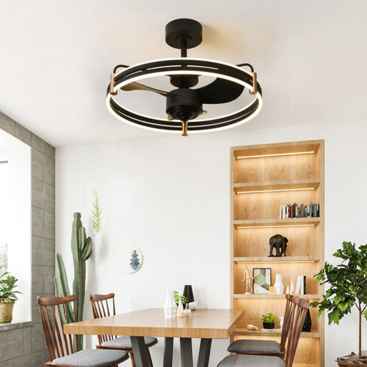 Variable Frequency Electric Fan Integrated Ceiling Light